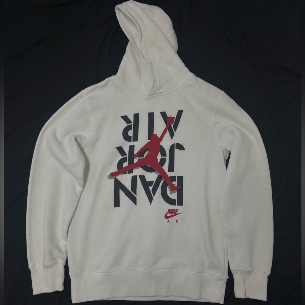 Nike/Air Jordan White Hoodie